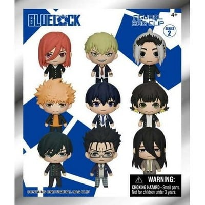 3D Figural Bag Clip Blue Lock Series 2 Mystery Pack [1 RANDOM Figure]|Monogram